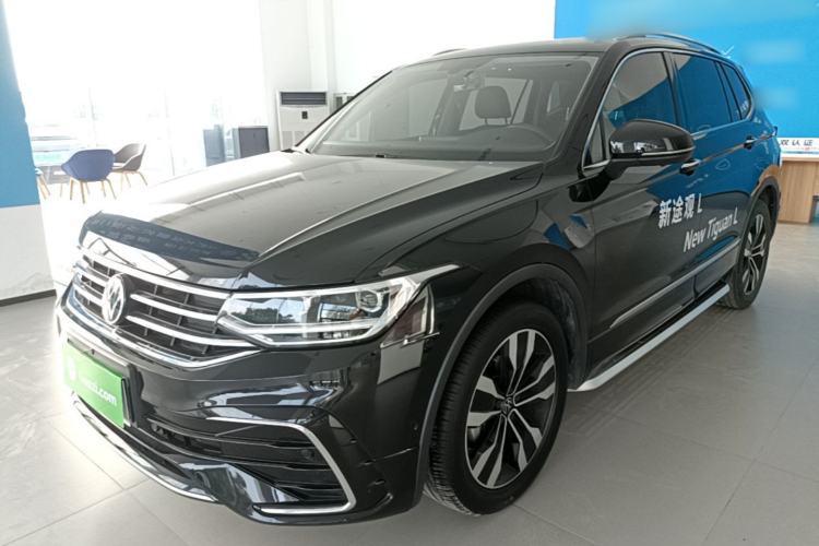Used Volkswagen Tiguan L 2025 Model Outstanding Version 330TSI Automatic Two-Wheel Drive R-Line Longyao Edition Guazi used car, China used car export, Used car for sale, Used Volkswagen cars, Cheapest cars for sale