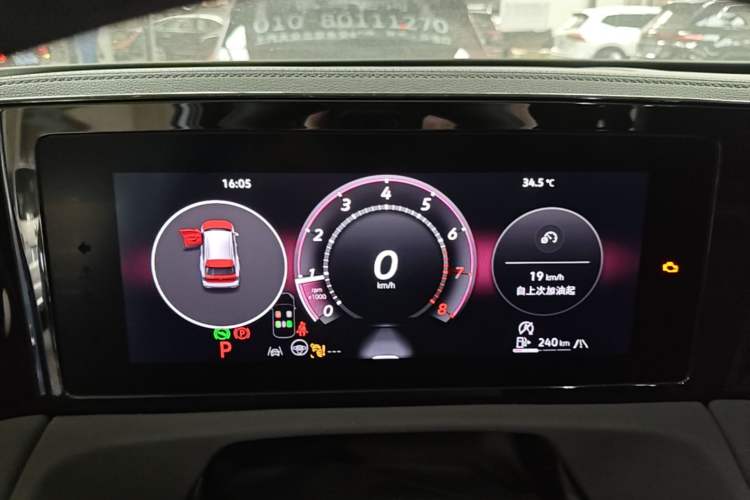 Used Volkswagen Tiguan L 2025 PRO 380TSI Four-Wheel Drive R-Line Prestige Edition Instrument Cluster