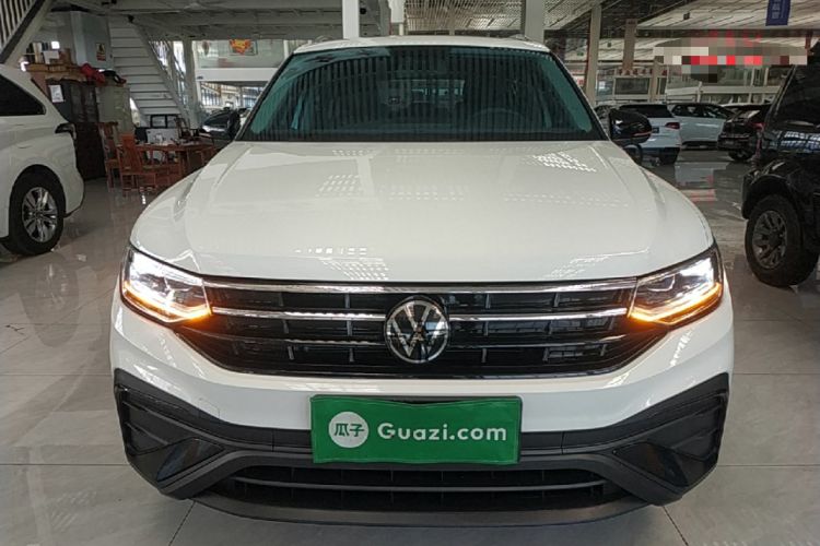 Used Volkswagen Tiguan L 2025 Model, Outstanding Version, 300TSI Automatic Two-Wheel Drive Longteng Edition Front