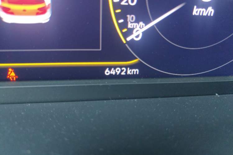 Used Volkswagen Tiguan L 2025 Model, Outstanding Version, 300TSI Automatic Two-Wheel Drive Longteng Edition Odometer Close Up