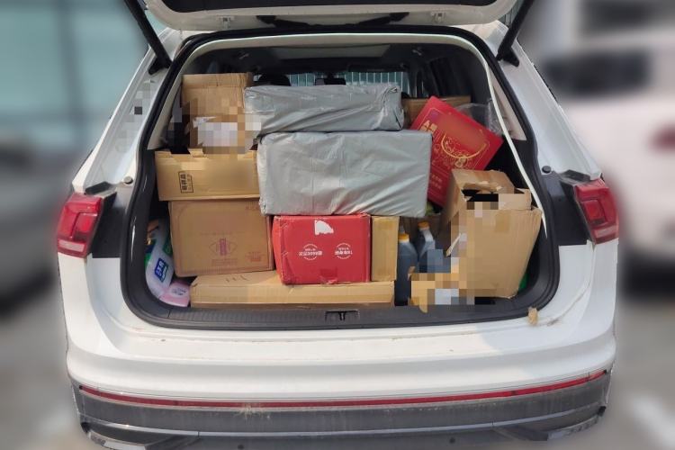 Used Volkswagen Tiguan L 2025 Model, Outstanding Version, 300TSI Automatic Two-Wheel Drive Longteng Edition Trunk