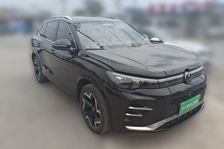 Used Volkswagen Tiguan L 2026 Model PRO 380TSI Two-Wheel Drive R-Line Navigation Edition Front Right 45 Deg