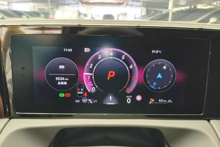 Used Volkswagen Tiguan L 2026 Model PRO 380TSI Two-Wheel Drive R-Line Navigation Edition Instrument Cluster