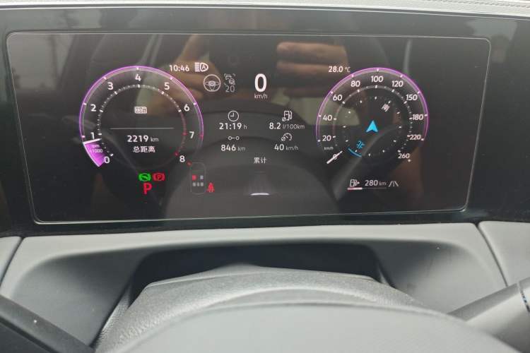 Used Volkswagen Tiguan L 2026 Model PRO 380TSI Two-Wheel Drive R-Line Navigation Edition Instrument Cluster