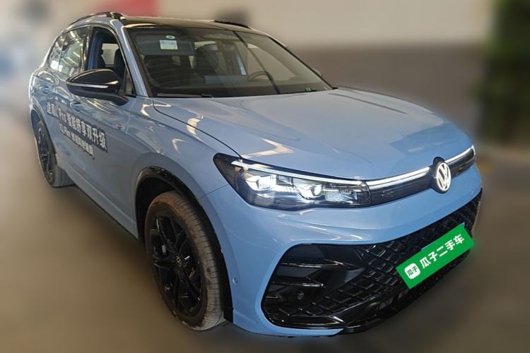 Used Volkswagen Tiguan L 2026 Model, PRO 380TSI Four-Wheel Drive R-Line Smart Luxury Edition Front Right 45 Deg