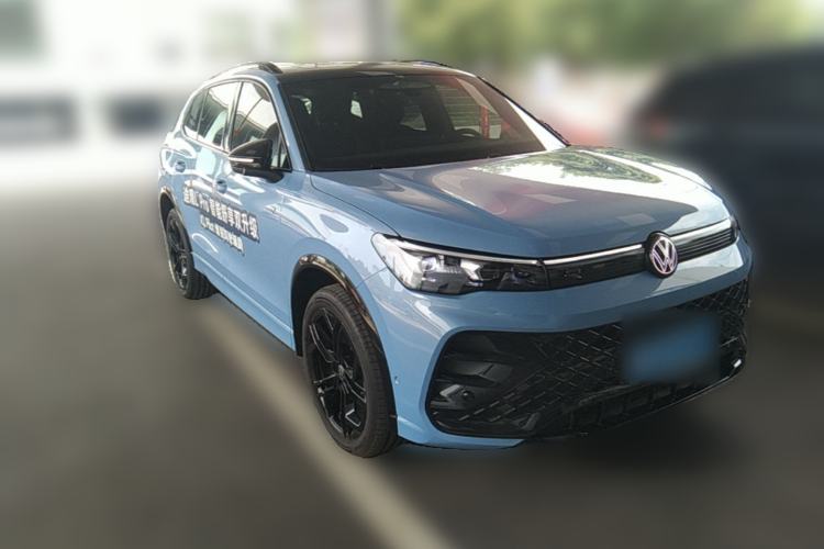 Used Volkswagen Tiguan L 2026 Model, PRO 380TSI Four-Wheel Drive R-Line Smart Luxury Edition Front Right 45 Deg