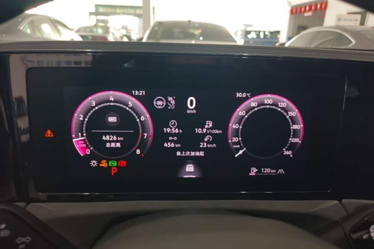 Used Volkswagen Tiguan L 2026 Model, PRO 380TSI Four-Wheel Drive R-Line Smart Luxury Edition Instrument Cluster