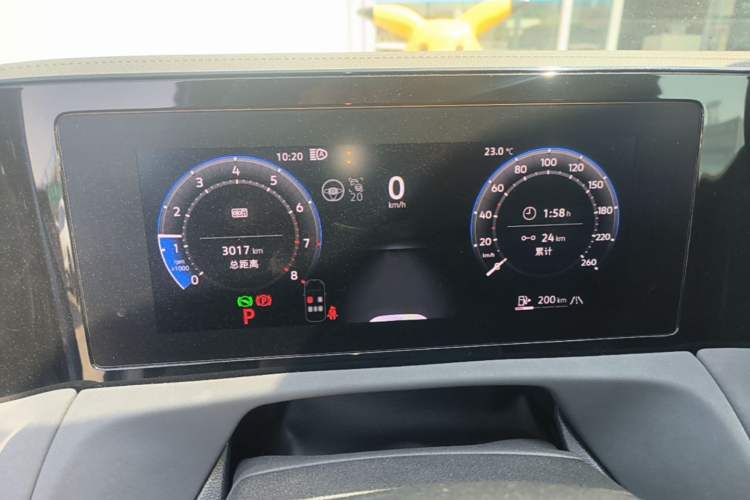 Used Volkswagen Tiguan L 2026 Model, PRO 380TSI Four-Wheel Drive R-Line Smart Luxury Edition Instrument Cluster