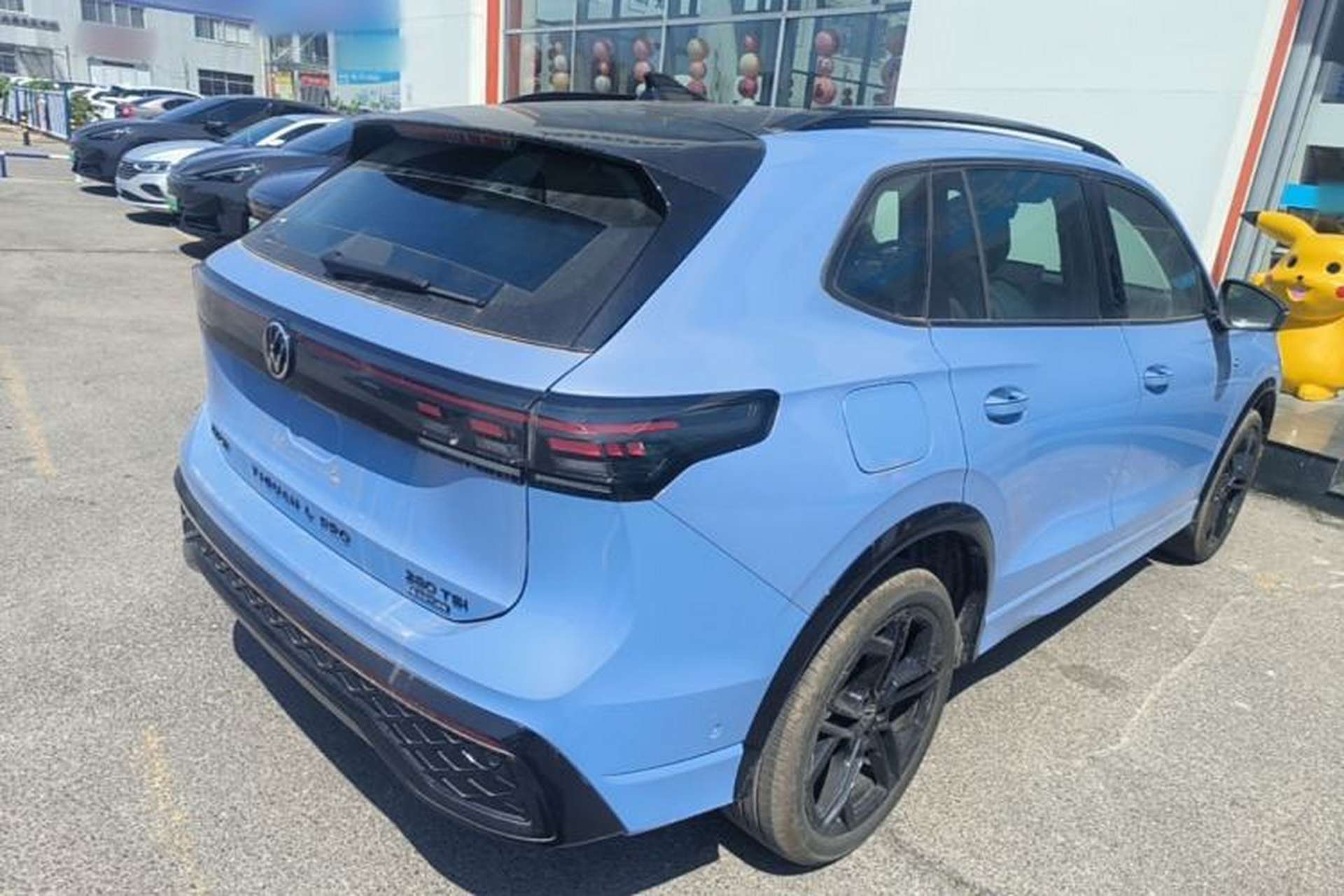 Used Volkswagen Tiguan L 2026 Model, PRO 380TSI Four-Wheel Drive R-Line Smart Luxury Edition Rear Right 45 Deg