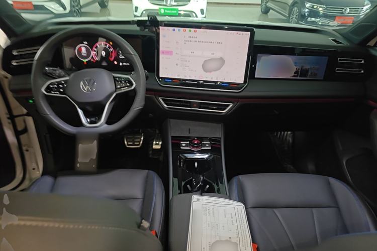 Used Volkswagen Tiguan L 2026 Model, PRO 380TSI Two-Wheel Drive R-Line Smart Leading Edition Center Console