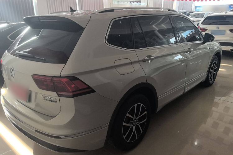 Used Volkswagen Tiguan L New Energy 2019 430 PHEV Hybrid Flagship Model Rear Right 45 Deg