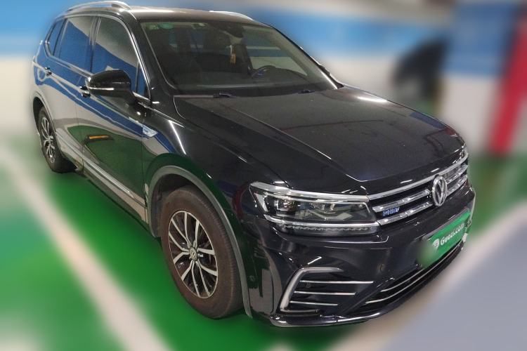 Used Volkswagen Tiguan L New Energy 2019 430 PHEV Hybrid Flagship Model Front Right 45 Deg