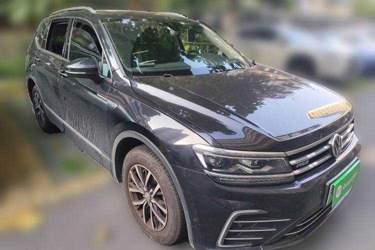 Used Volkswagen Tiguan L New Energy 2019 430 PHEV Hybrid Flagship Model Front Right 45 Deg