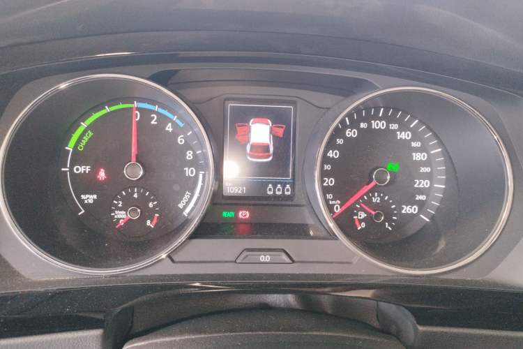 Used Volkswagen Tiguan L New Energy 2019 430 PHEV Hybrid Flagship Model Instrument Cluster