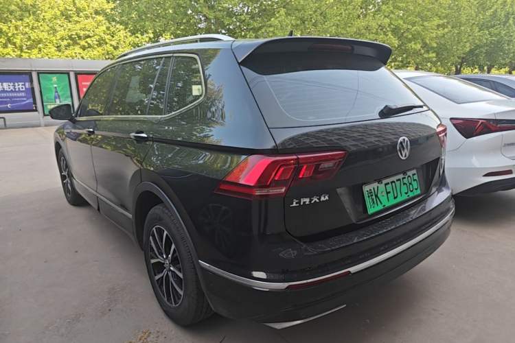 Used Volkswagen Tiguan L New Energy 2019 430 PHEV Hybrid Luxury Edition Rear Left 45 Deg