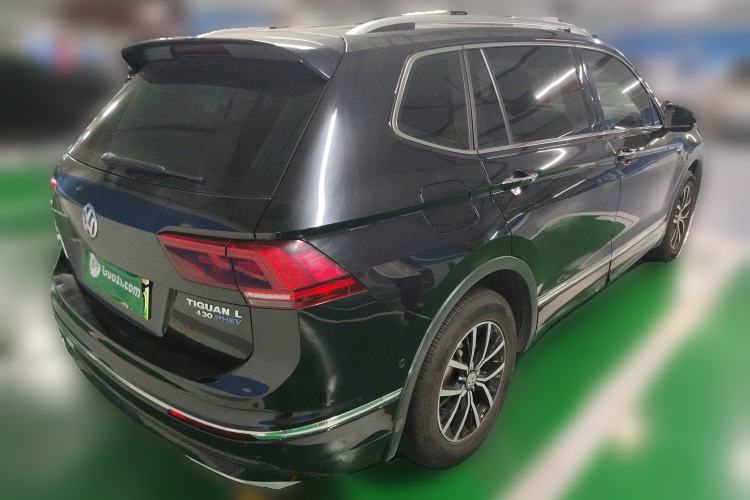 Used Volkswagen Tiguan L New Energy 2019 430 PHEV Hybrid Flagship Model Rear Right 45 Deg