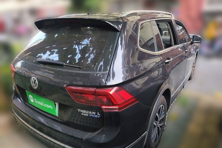 Used Volkswagen Tiguan L New Energy 2019 430 PHEV Hybrid Flagship Model Rear Right 45 Deg