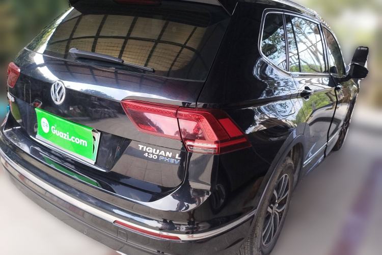 Used Volkswagen Tiguan L New Energy 2019 430 PHEV Hybrid Flagship Model Rear Right 45 Deg