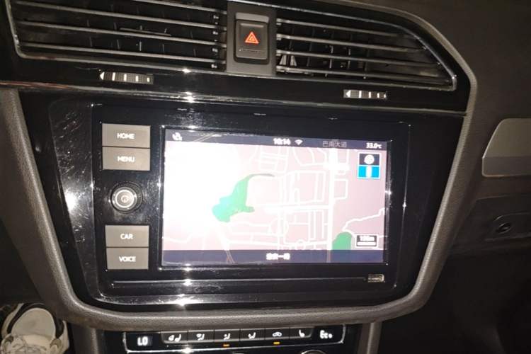 Used Volkswagen Tiguan L New Energy 2019 430 PHEV Hybrid Luxury Edition Audio And AC Panel