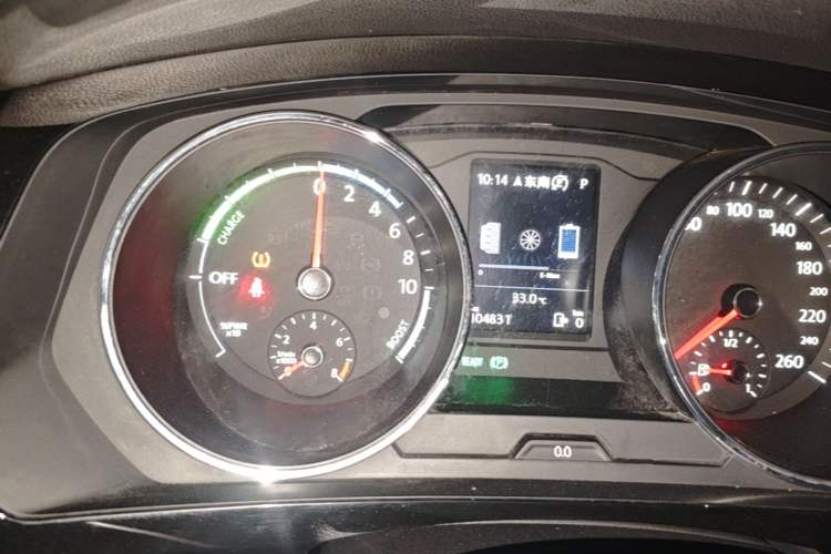 Used Volkswagen Tiguan L New Energy 2019 430 PHEV Hybrid Luxury Edition Instrument Cluster