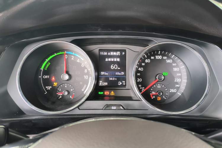 Used Volkswagen Tiguan L New Energy 2019 430 PHEV Hybrid Luxury Edition Instrument Cluster