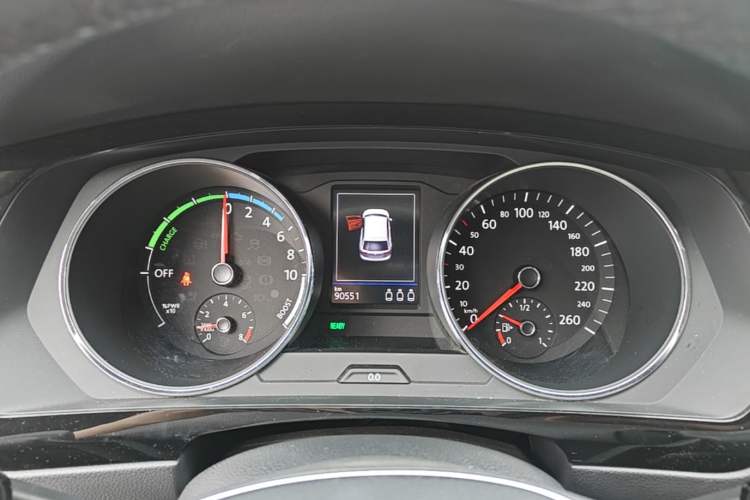 Used Volkswagen Tiguan L New Energy 2019 430 PHEV Hybrid Luxury Edition Instrument Cluster