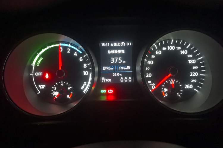 Used Volkswagen Tiguan L New Energy 2019 430 PHEV Hybrid Flagship Model Instrument Cluster
