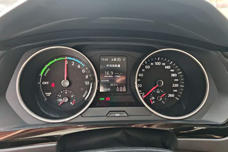 Used Volkswagen Tiguan L New Energy 2019 430 PHEV Hybrid Flagship Model Instrument Cluster