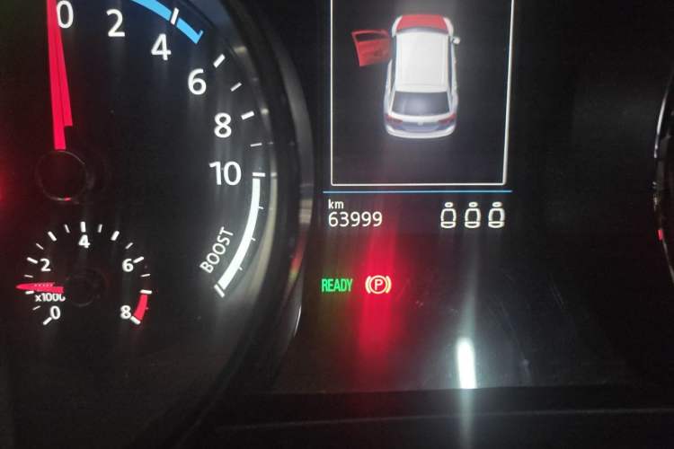 Used Volkswagen Tiguan L New Energy 2019 430 PHEV Hybrid Flagship Model Odometer Close Up