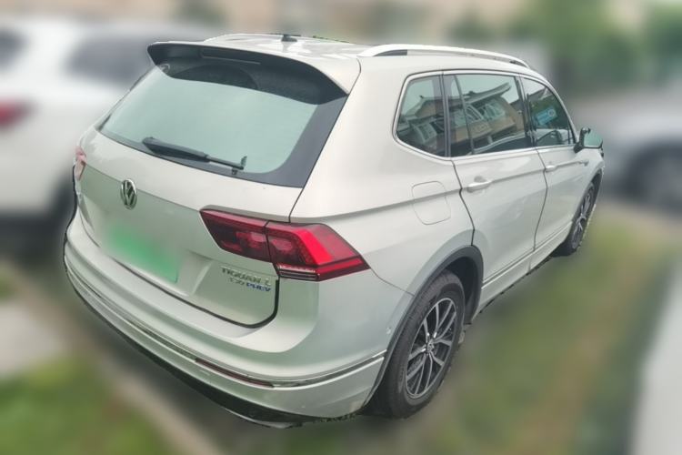 Used Volkswagen Tiguan L New Energy 2019 430 PHEV Hybrid Flagship Model Rear Right 45 Deg