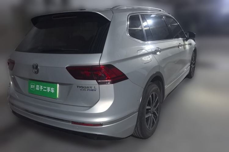 Used Volkswagen Tiguan L New Energy 2019 430 PHEV Hybrid Flagship Model Rear Right 45 Deg
