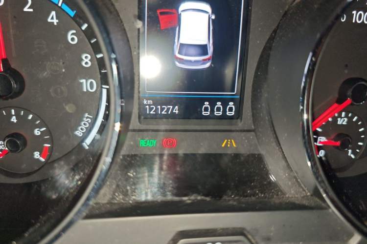 Used Volkswagen Tiguan L New Energy 2019 430 PHEV Hybrid Flagship Model Odometer Close Up