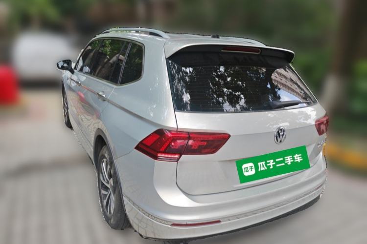 Used Volkswagen Tiguan L New Energy 2019 430 PHEV Hybrid Flagship Model Rear Left 45 Deg