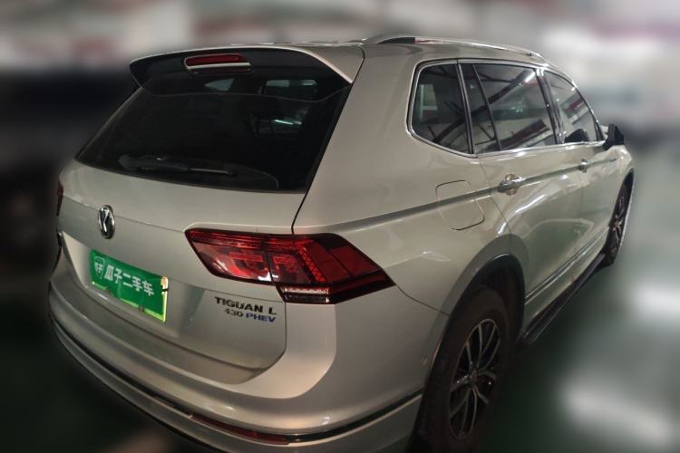 Used Volkswagen Tiguan L New Energy 2019 430 PHEV Hybrid Flagship Model Rear Right 45 Deg