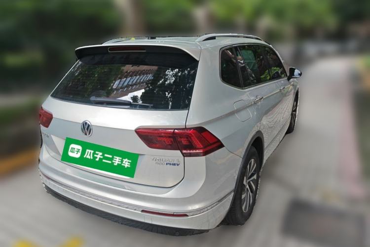 Used Volkswagen Tiguan L New Energy 2019 430 PHEV Hybrid Flagship Model Rear Right 45 Deg