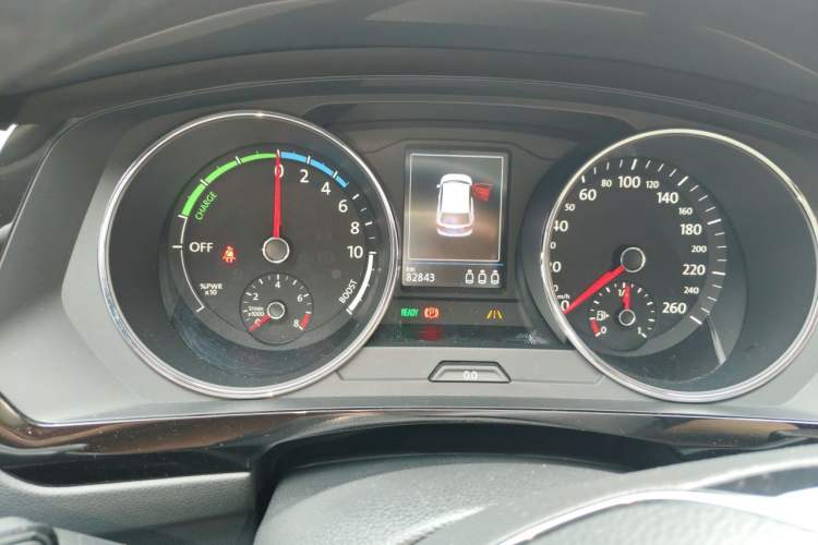 Used Volkswagen Tiguan L New Energy 2019 430 PHEV Hybrid Flagship Model Instrument Cluster