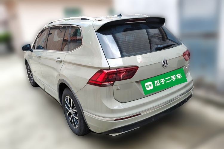 Used Volkswagen Tiguan L New Energy 2019 430 PHEV Hybrid Flagship Model Rear Left 45 Deg