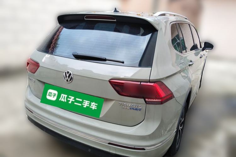 Used Volkswagen Tiguan L New Energy 2019 430 PHEV Hybrid Flagship Model Rear Right 45 Deg