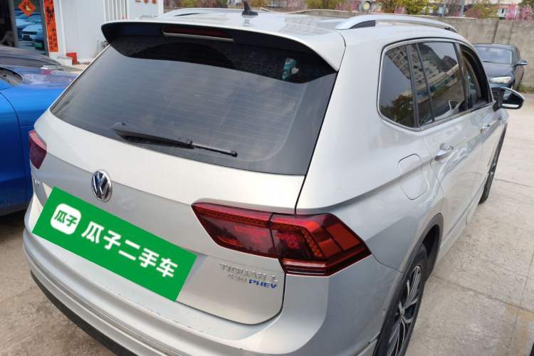 Used Volkswagen Tiguan L New Energy 2019 430 PHEV Hybrid Flagship Model Rear Right 45 Deg