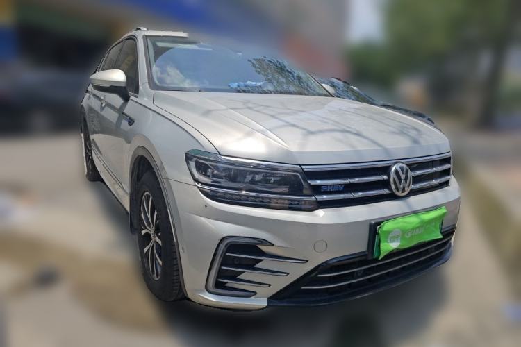 Used Volkswagen Tiguan L New Energy 2019 430 PHEV Hybrid Flagship Model Front Right 45 Deg