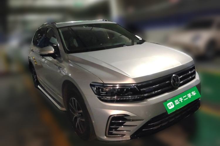 Used Volkswagen Tiguan L New Energy 2019 430 PHEV Hybrid Flagship Model Front Right 45 Deg