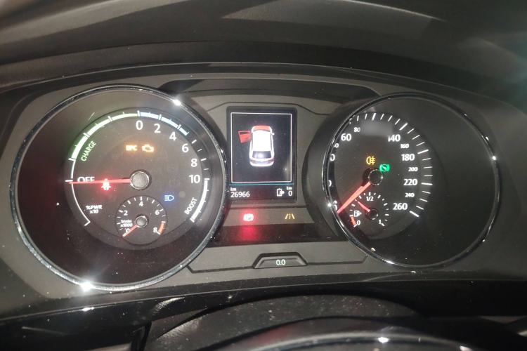 Used Volkswagen Tiguan L New Energy 2019 430 PHEV Hybrid Flagship Model Instrument Cluster
