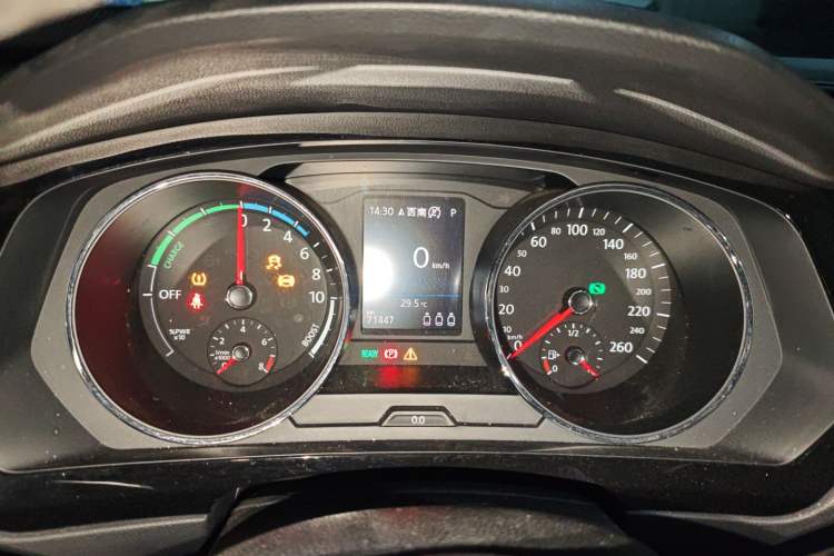 Used Volkswagen Tiguan L New Energy 2019 430 PHEV Hybrid Luxury Edition Instrument Cluster