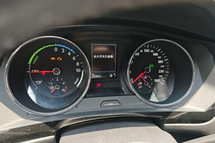 Used Volkswagen Tiguan L New Energy 2019 430 PHEV Hybrid Flagship Model Instrument Cluster