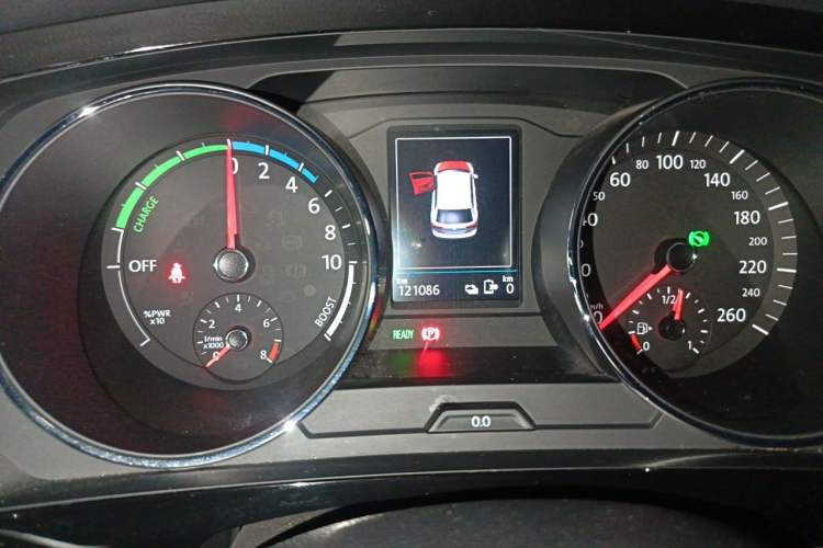 Used Volkswagen Tiguan L New Energy 2019 430 PHEV Hybrid Flagship Model Instrument Cluster