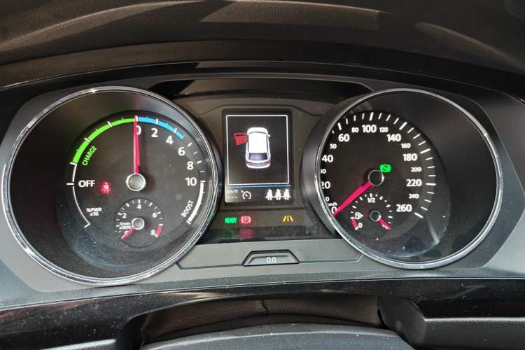 Used Volkswagen Tiguan L New Energy 2019 430 PHEV Hybrid Flagship Model Instrument Cluster