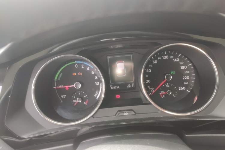 Used Volkswagen Tiguan L New Energy 2019 430 PHEV Hybrid Flagship Model Instrument Cluster
