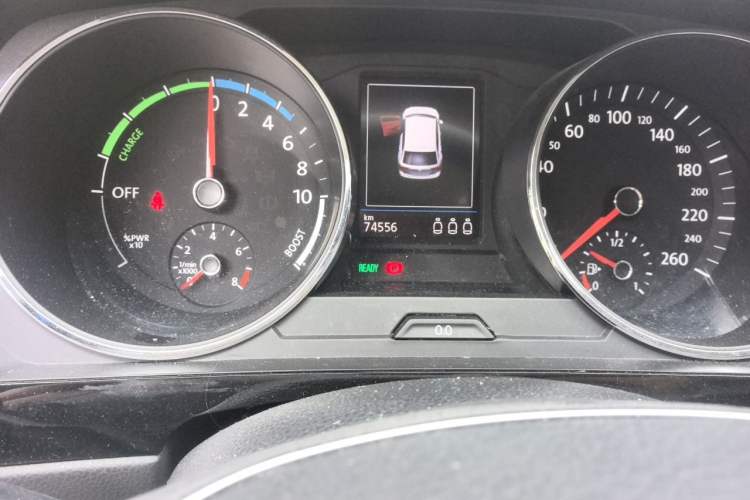 Used Volkswagen Tiguan L New Energy 2019 430 PHEV Hybrid Luxury Edition Odometer Close Up