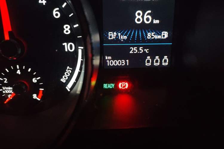 Used Volkswagen Tiguan L New Energy 2019 430 PHEV Hybrid Luxury Edition Odometer Close Up