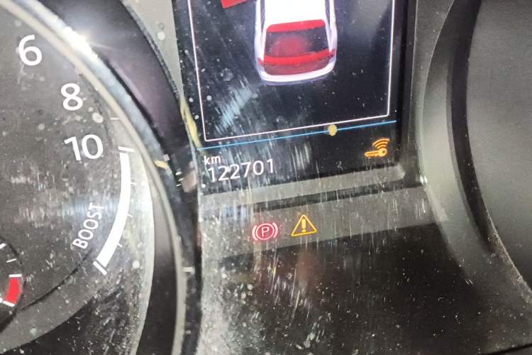 Used Volkswagen Tiguan L New Energy 2019 430 PHEV Hybrid Luxury Edition Odometer Close Up
